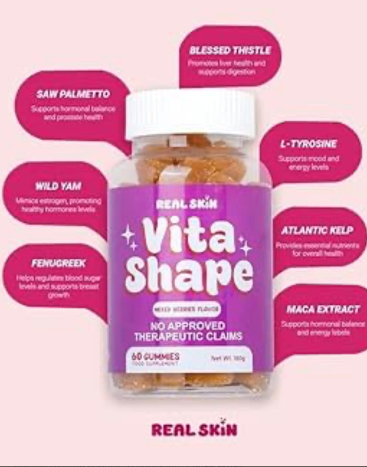 Vita Shape Mixed Berry Flavor