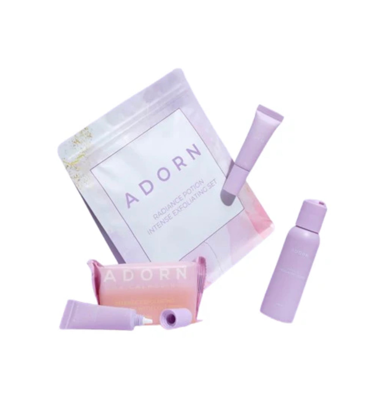 Adorn Radiance Potion intense Exfoliating Set