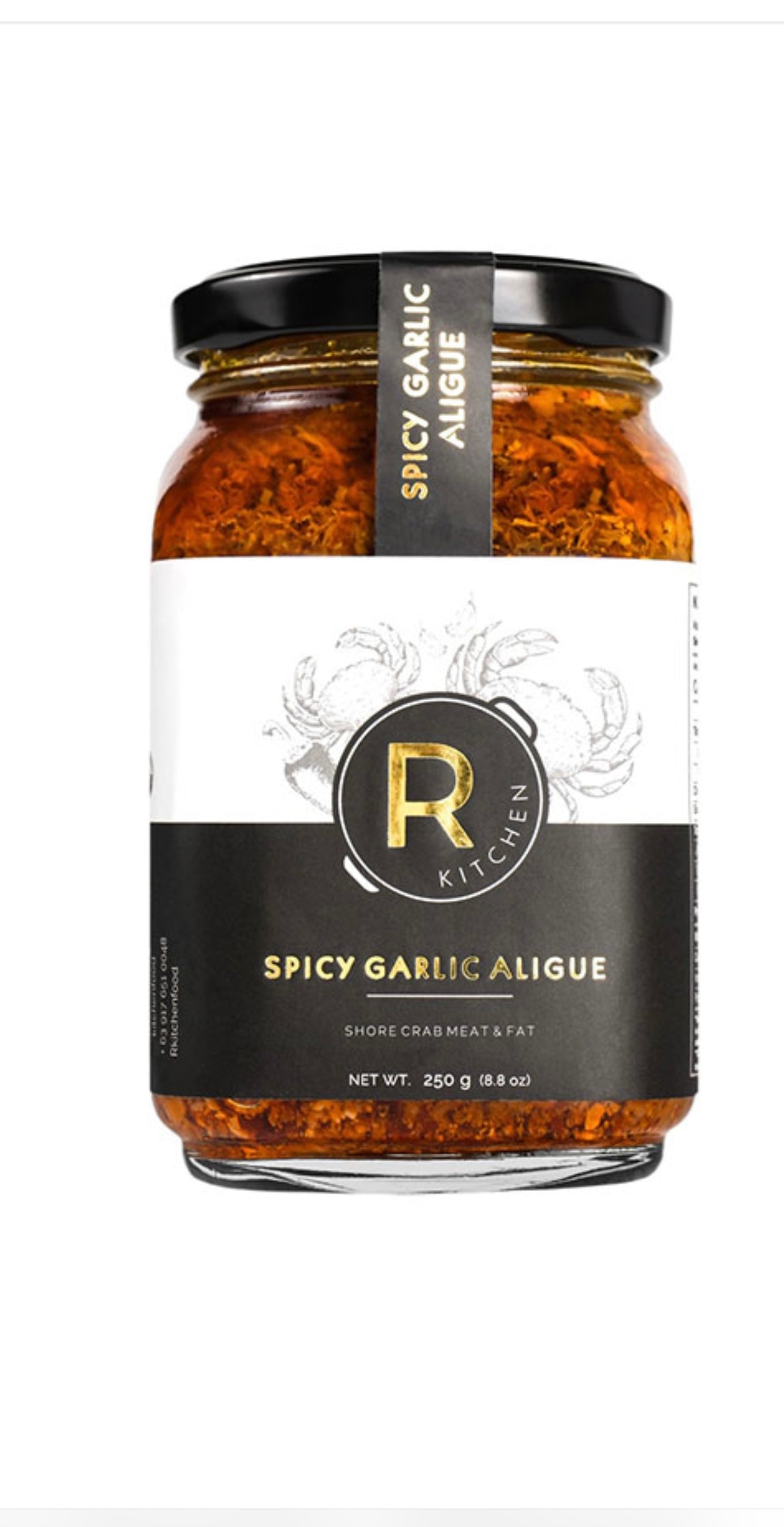 R Kitchen Spicy Garlic Aligue
