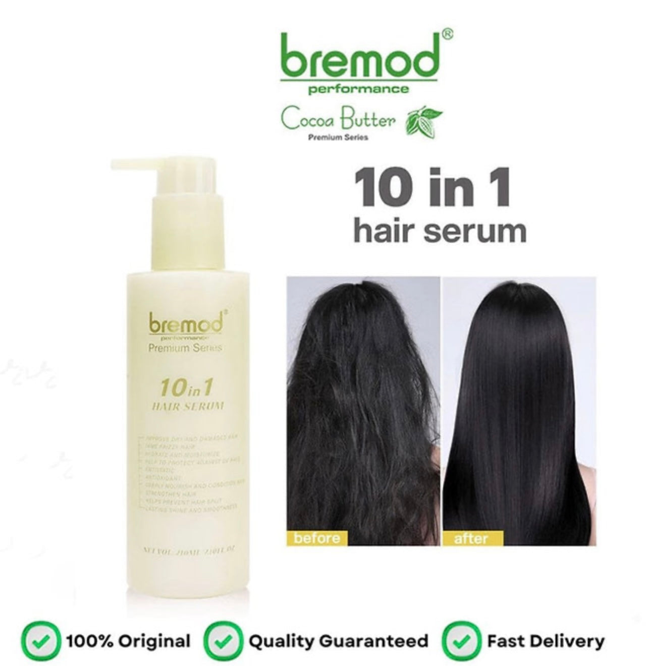 Bremod 10 in 1 Hair Cream Serum 210ml