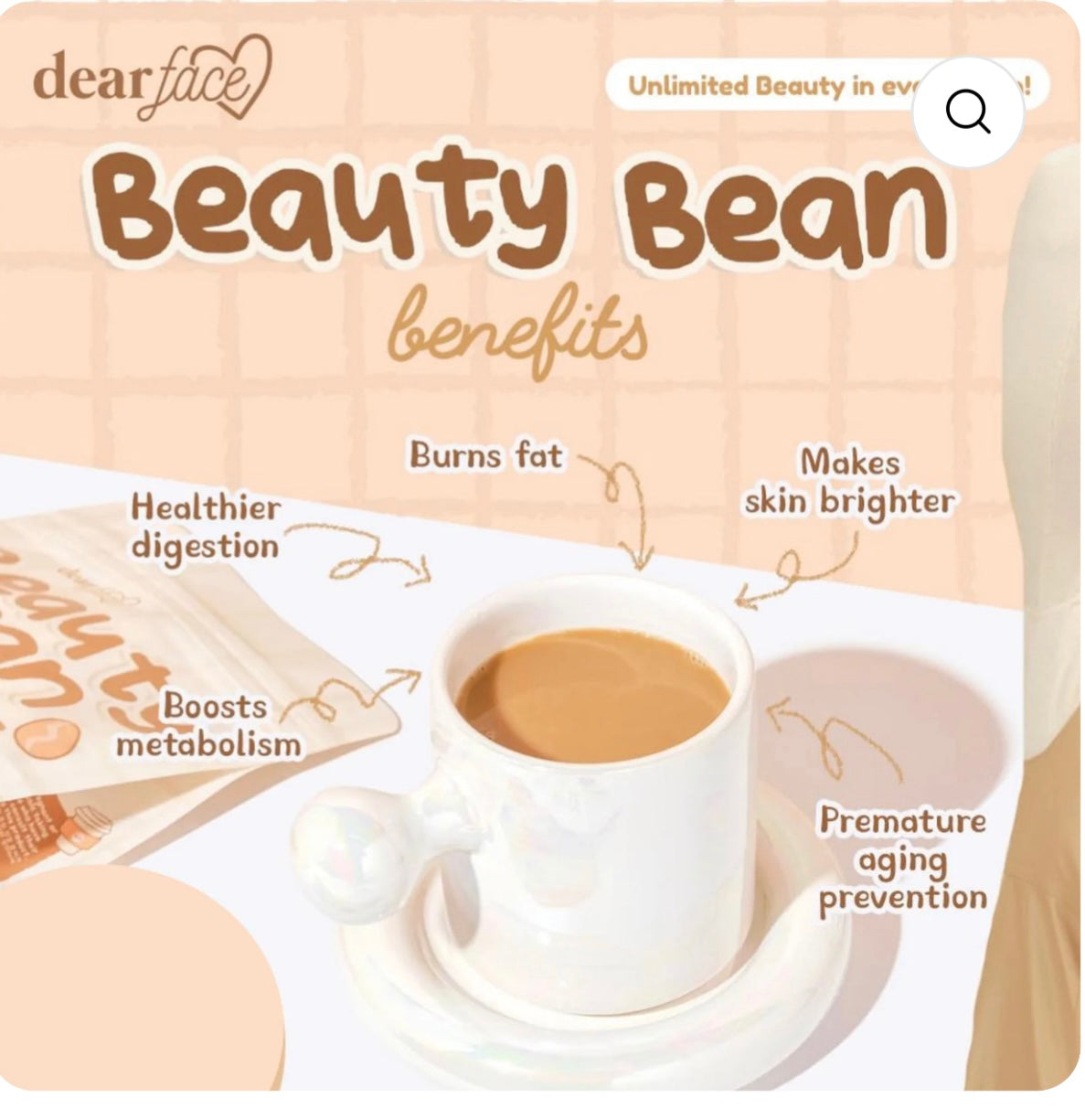 Dear Face Beauty Bean Coffee
