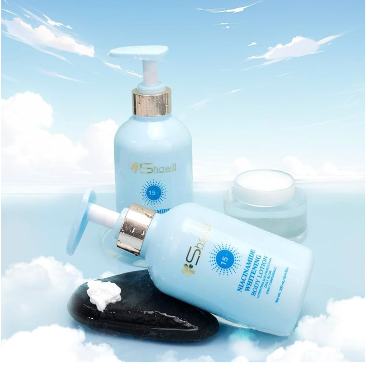 Shawill Naicinamide Whitening Body Lotion with SPF 35+ PA+++300ml