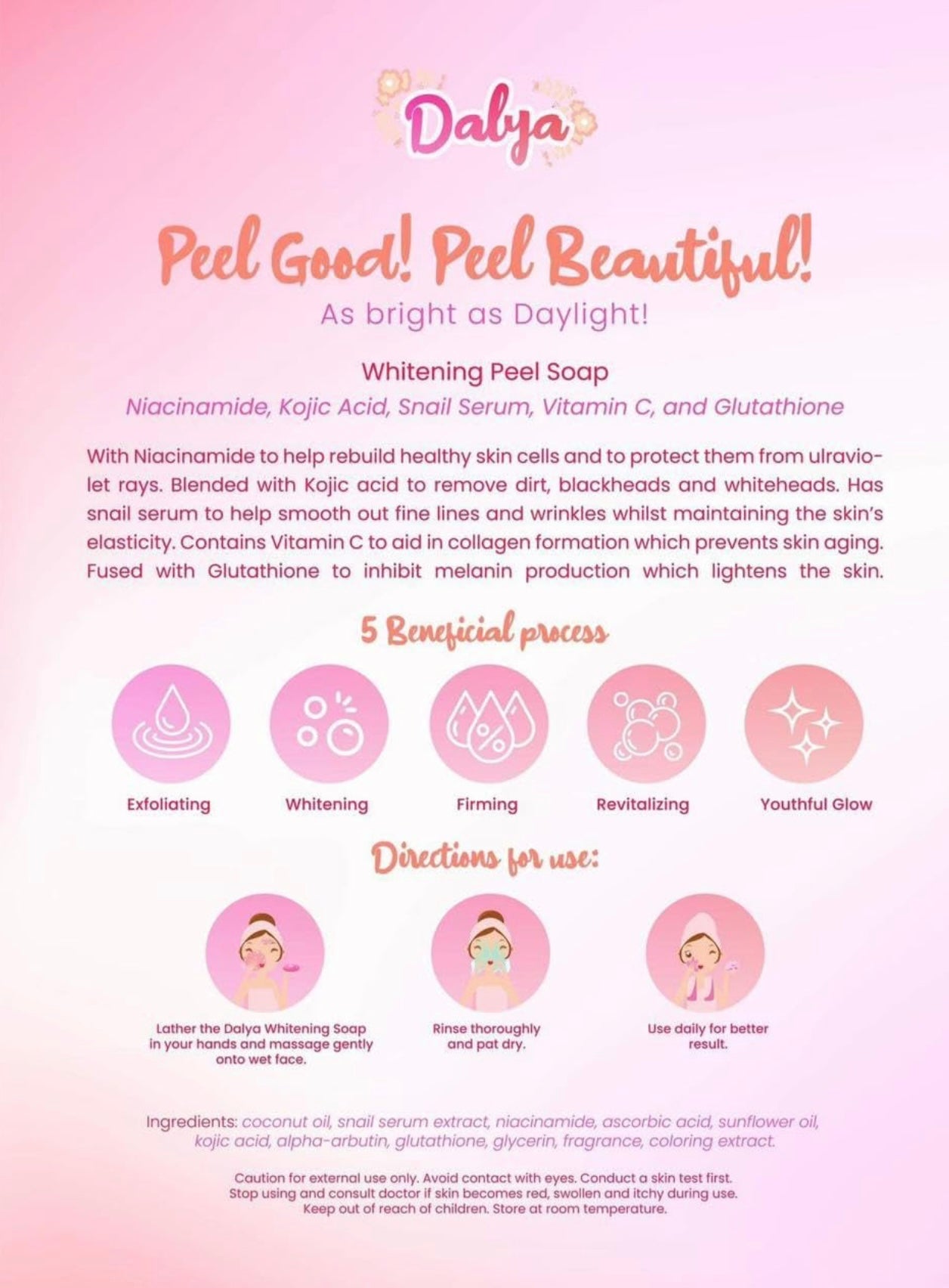 Dalya x5 Whitening Soap