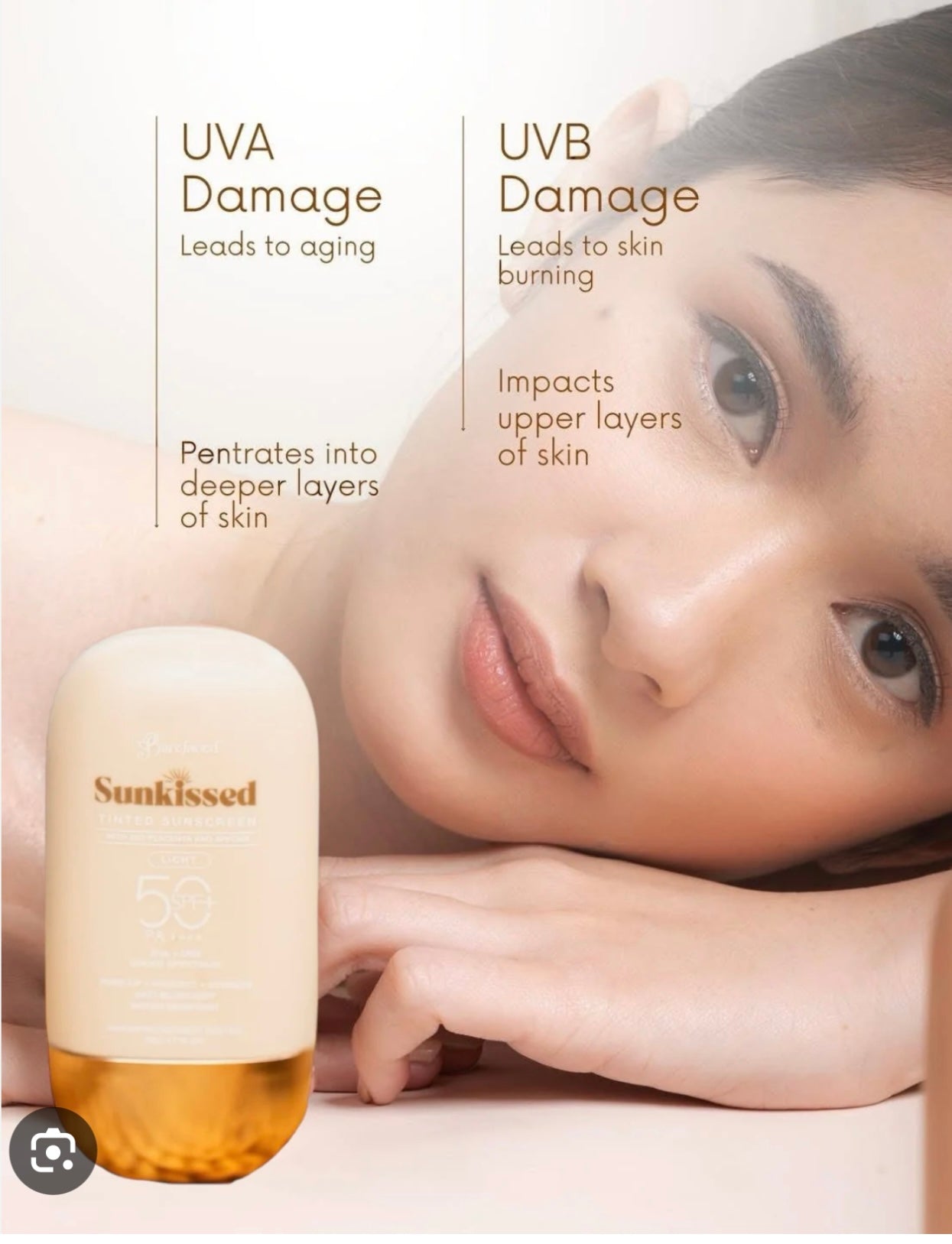 Barefaced Sunkissed Tinted Suncreen Light