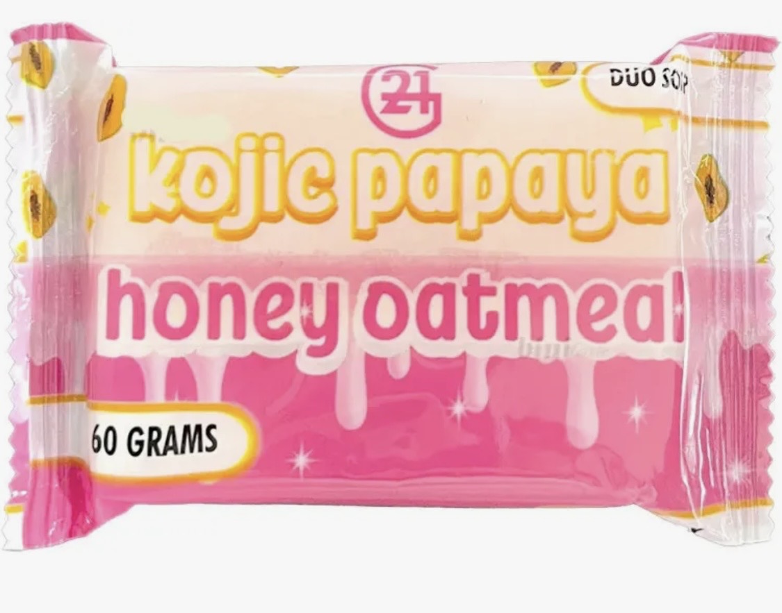 G21 Duo Kojic Papaya Honey Oatmeal Soap 60g