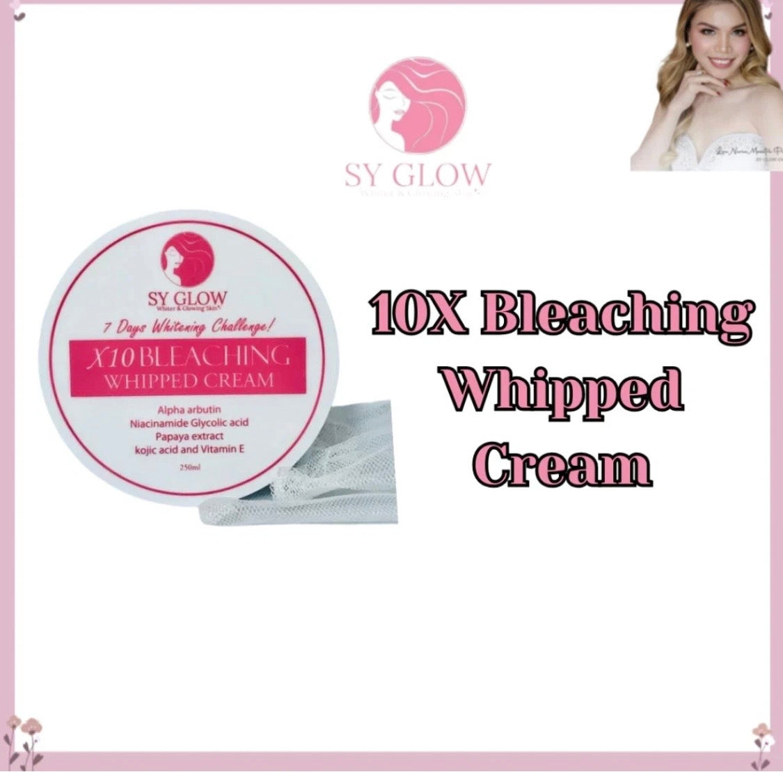 Sy Glow Bleaching Whipped Cream 250ml