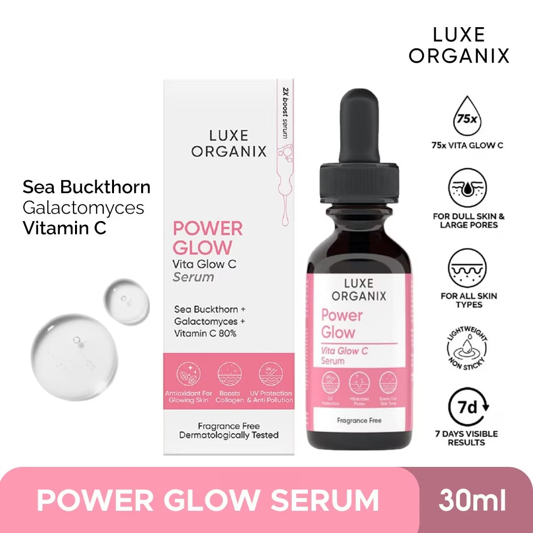 Luxe Organix power glow serum