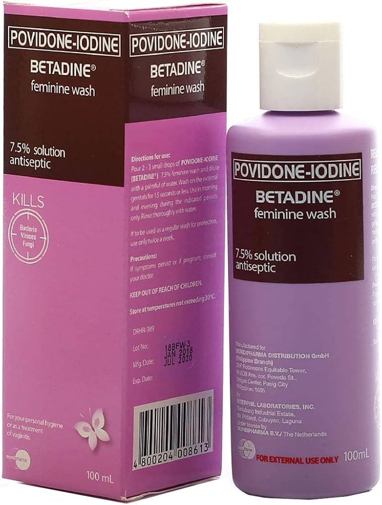 Betadine feminine wash 100ml