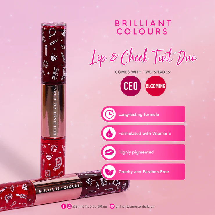 Brilliant Lip Duo shade CEO / Blooming