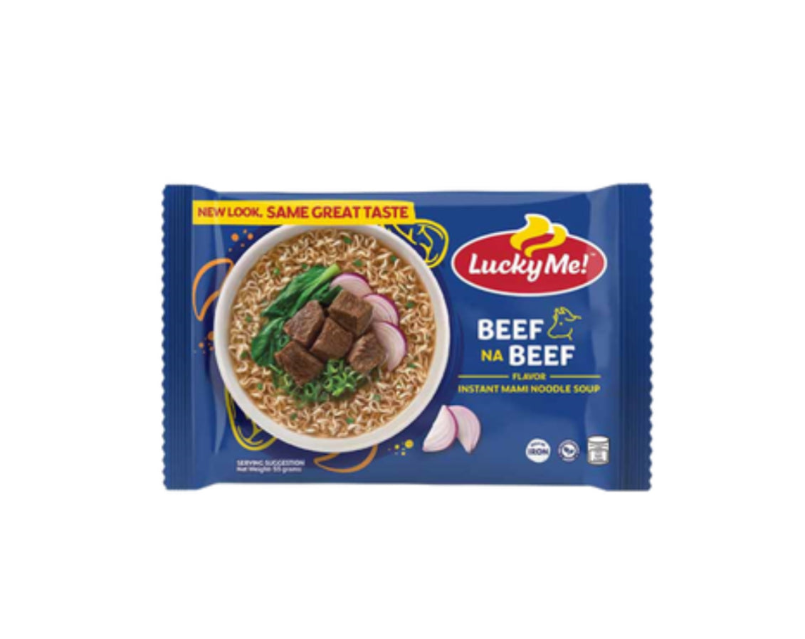 Lucky Me Beef Noodles
