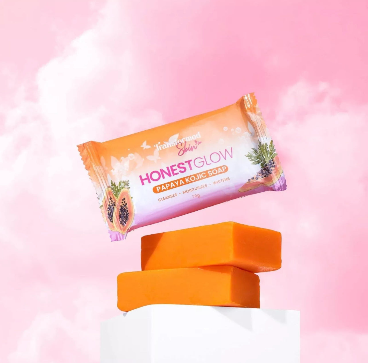 HonestGlow Papaya Kojic Soap 70g