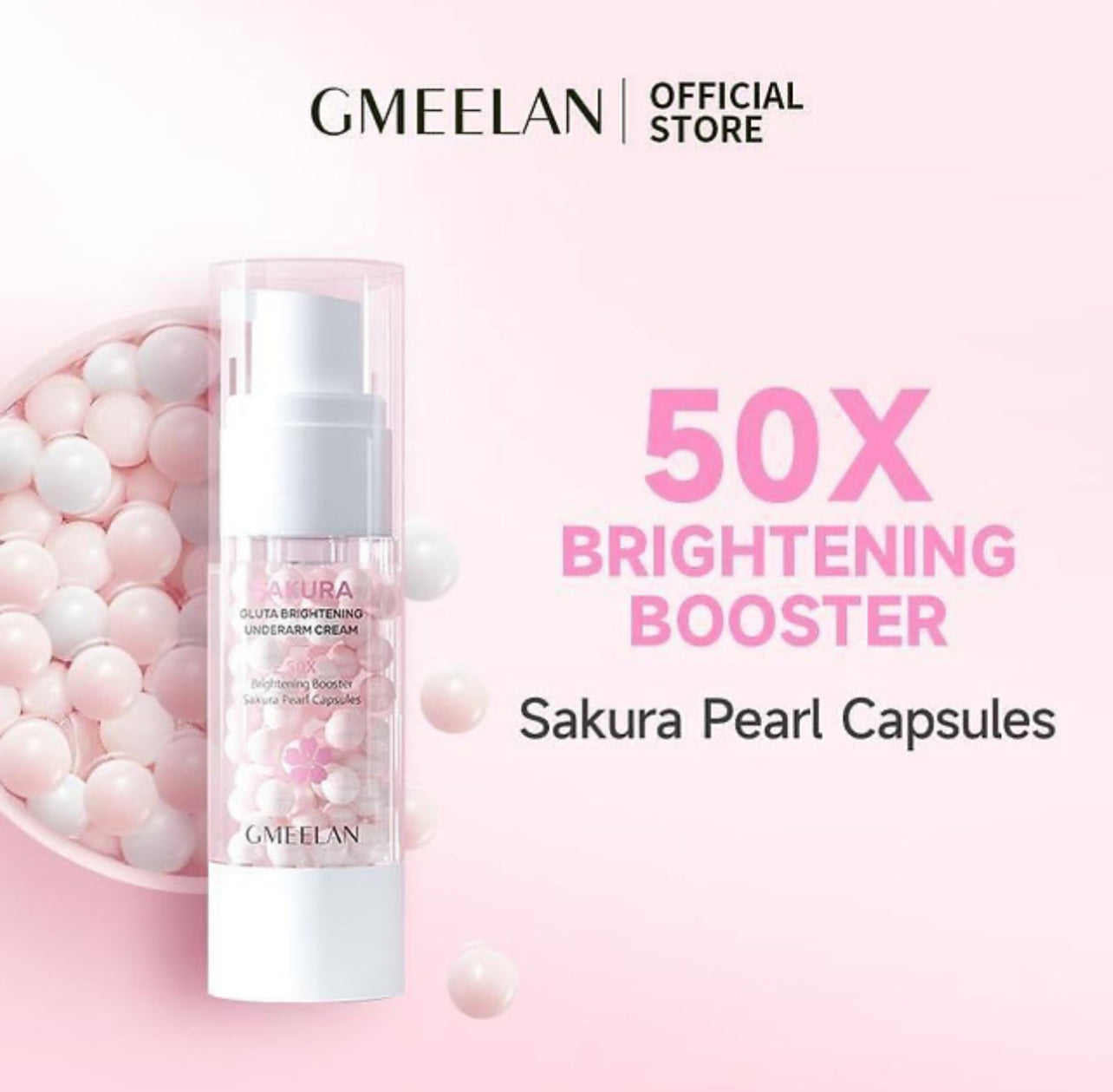 Gmeelan Gluta Brightening Underarm Cream 30g