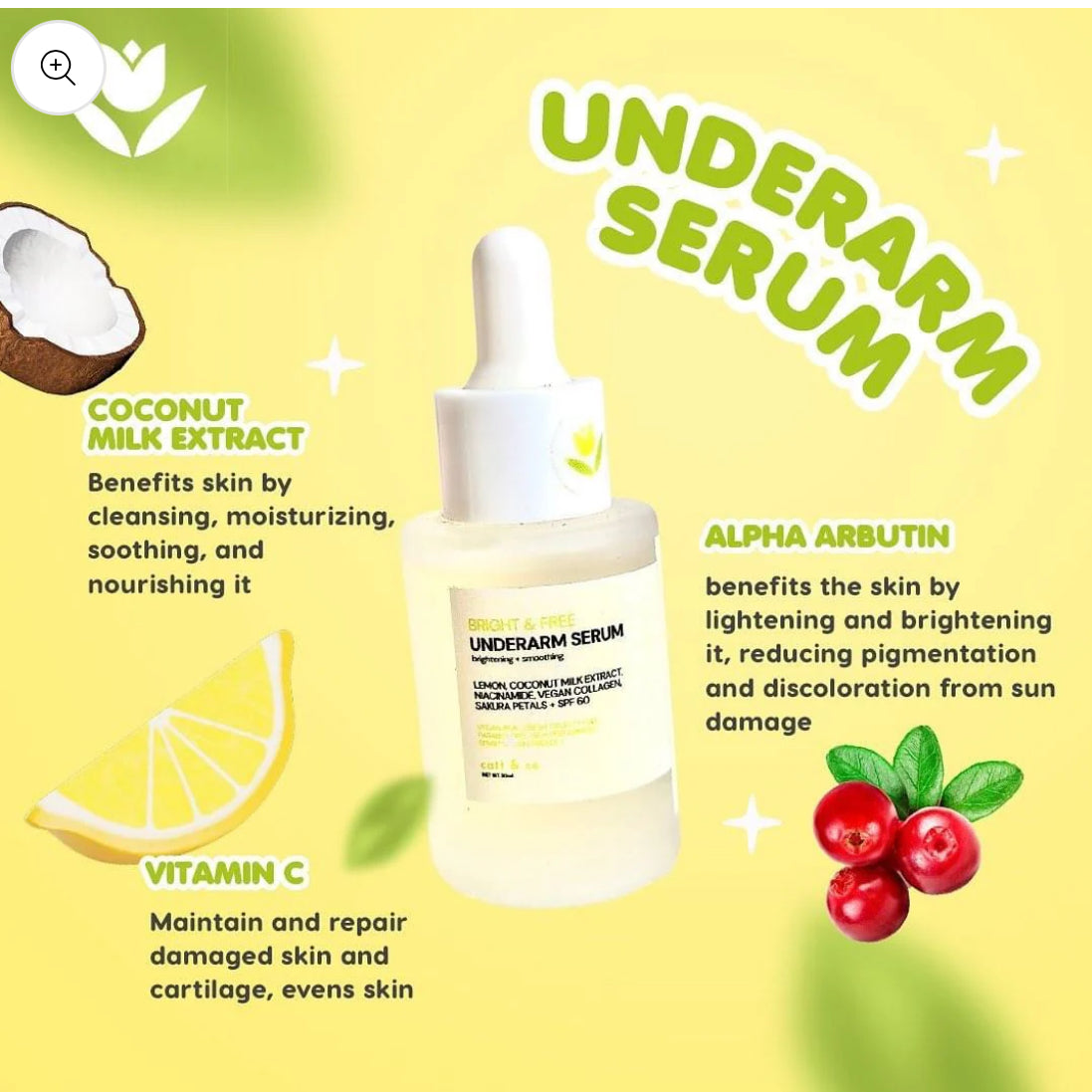 Catt & Co Underarm Serum