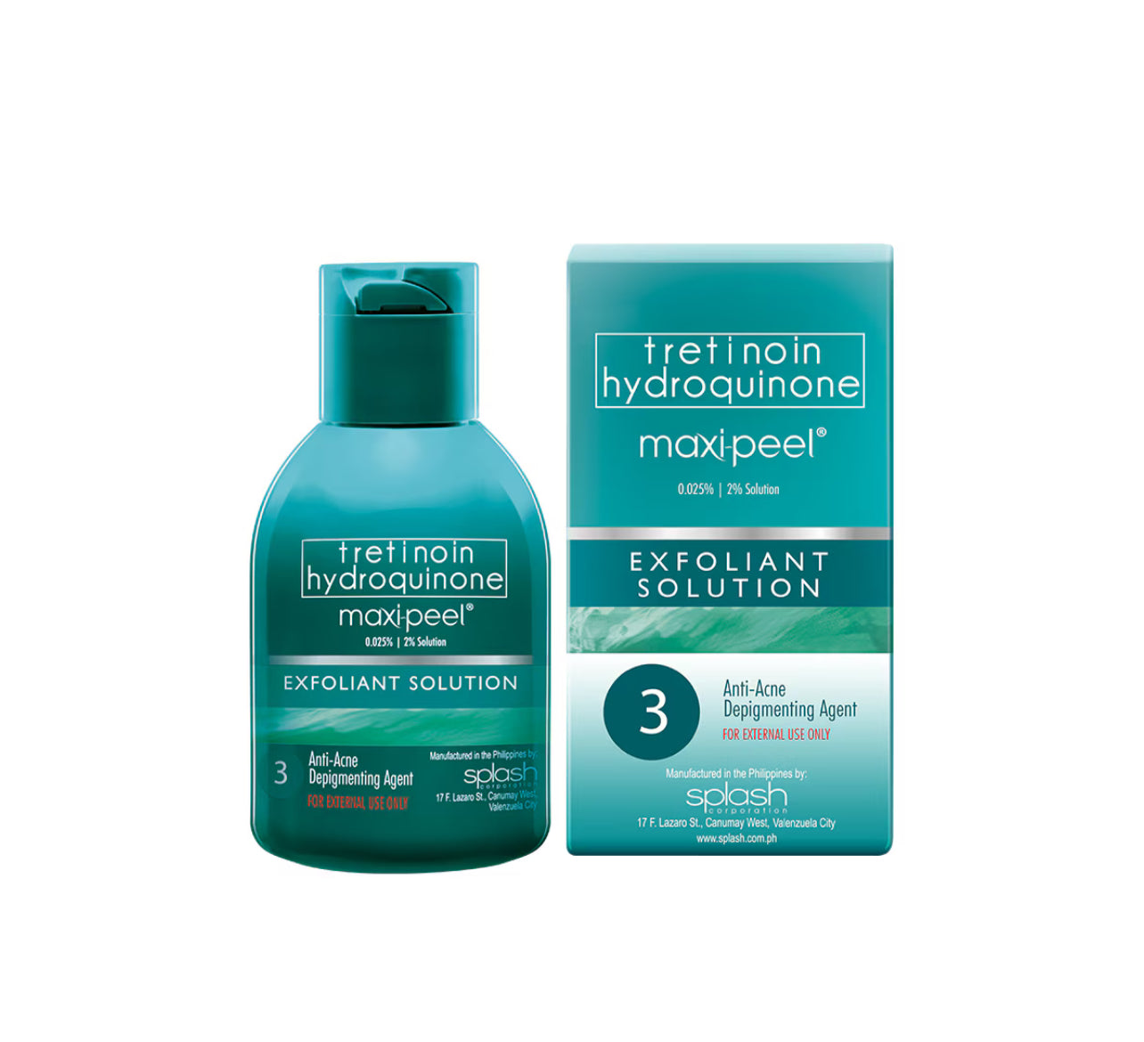 Maxi-peel Tretinoin Hydroquinone # 3