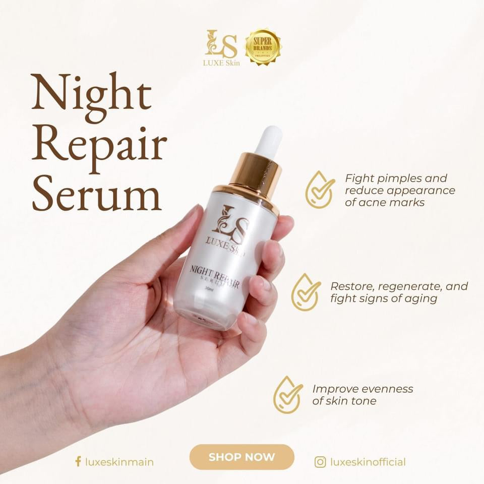 Luxe Skin Night Repair Serum