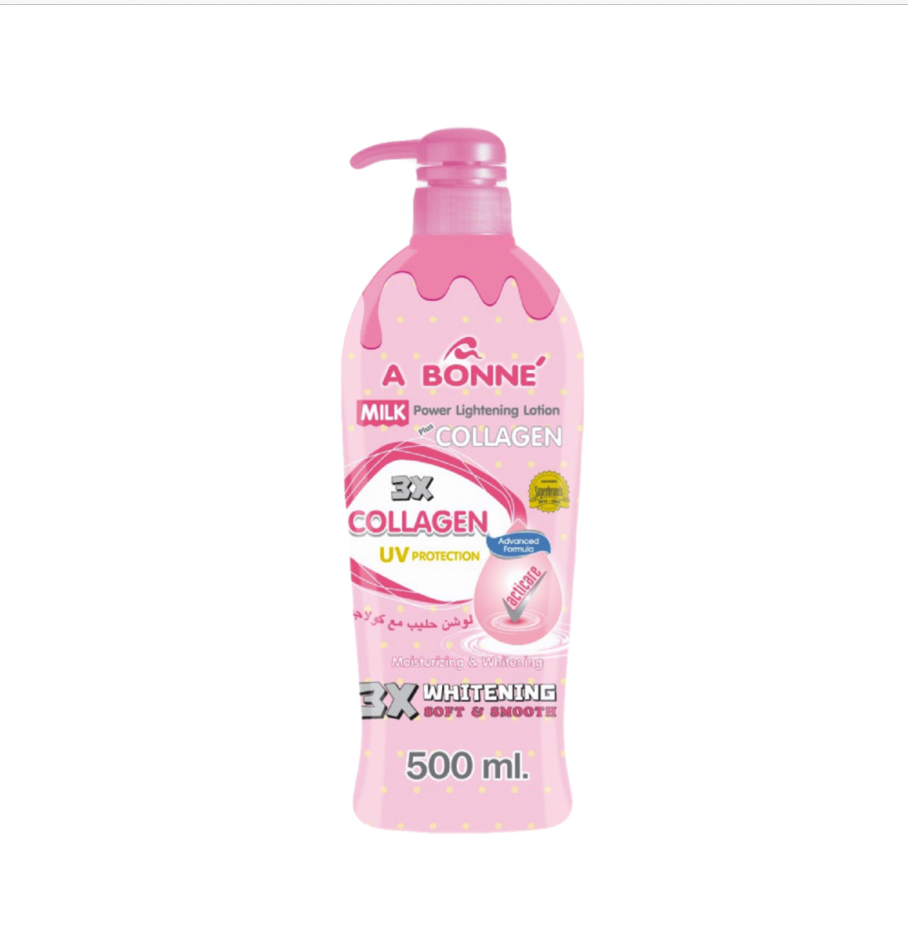 A Bonne Collagen Pink Lotion 500ml