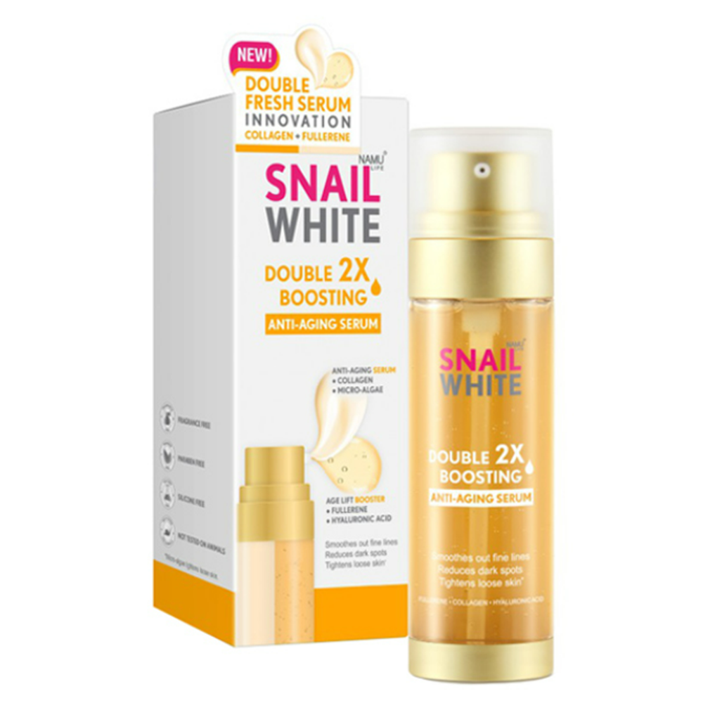 SnailWhite Double 2X Boosting Anti-Aging Serum