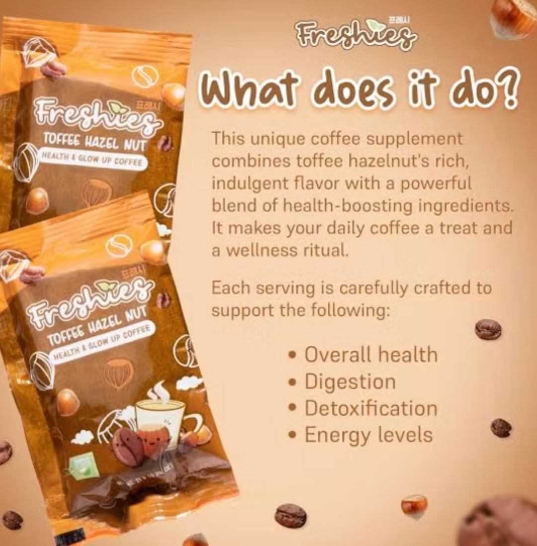 Freshies Toffee Hazel Nut