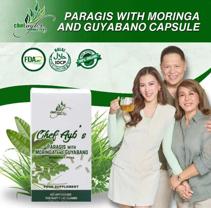 Paragis with Moringa and Guyabano capsule