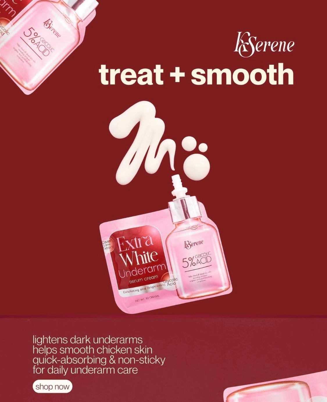 Kserene Underarm Serum