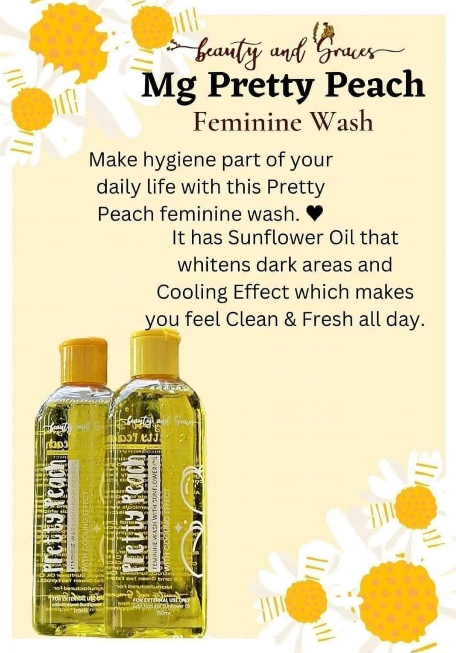 Pretty Peach Feminine Wash