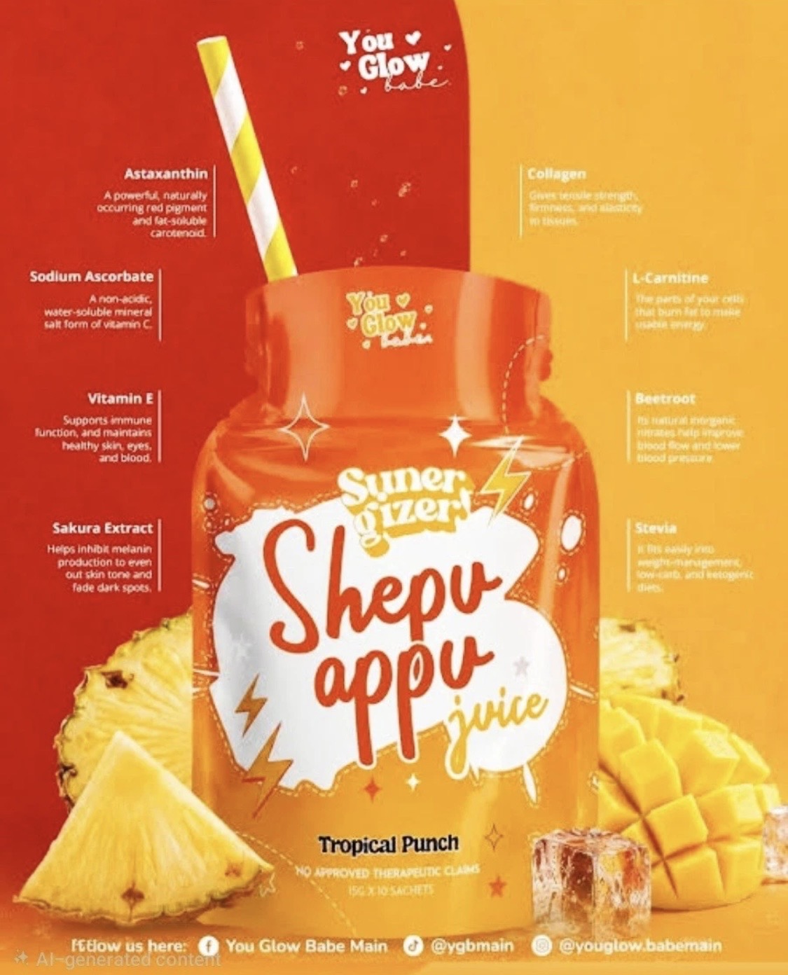 YGB Shepu Appu Tropical Punch
