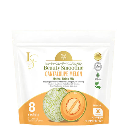 Luxe Slim Beauty Smoothie Cantaloupe Melon 8 sachets