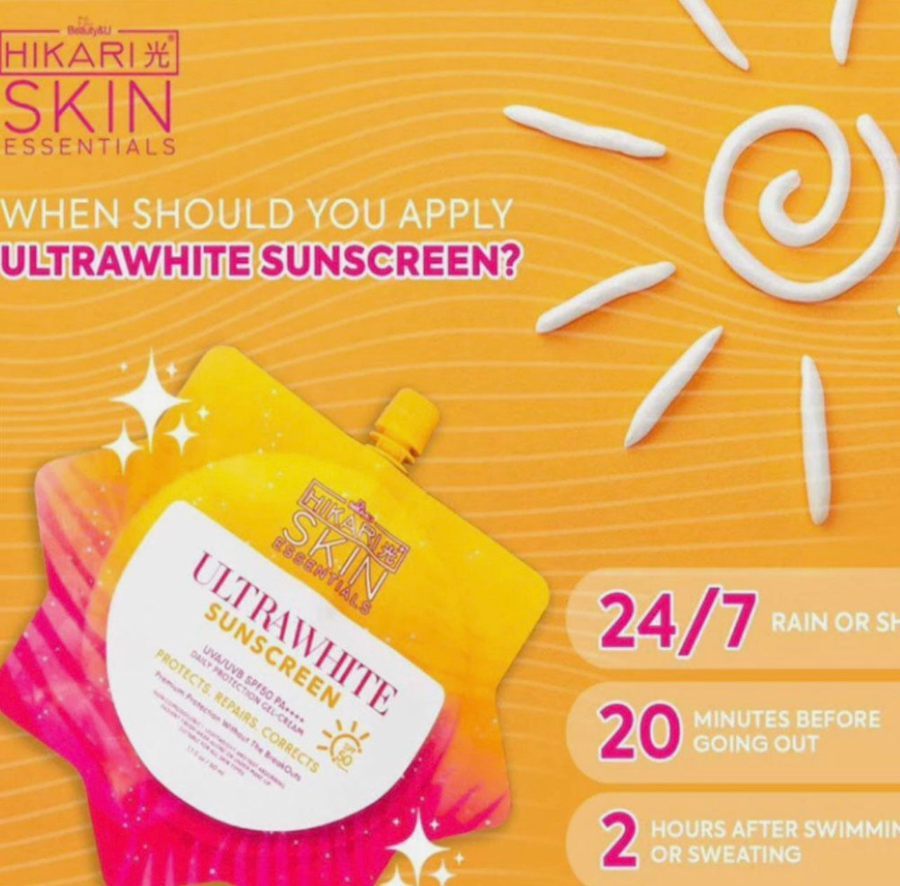 Hikari Ultrawhite sunscreen