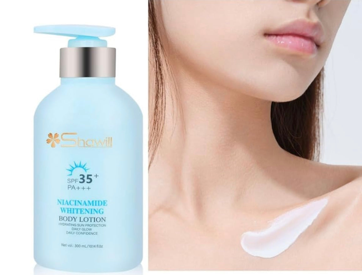Shawill Naicinamide Whitening Body Lotion with SPF 35+ PA+++300ml
