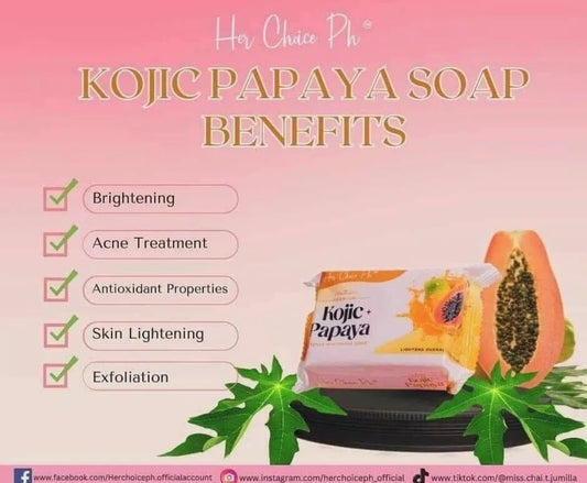 Her Choice Kojic Papaya Soap