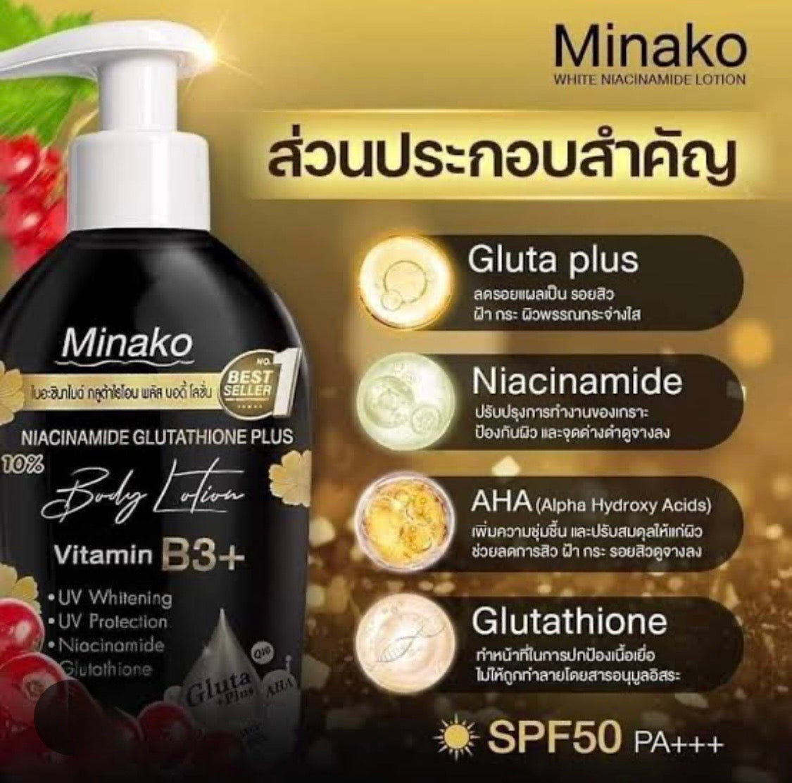 Minako White Niacinamide Lotion