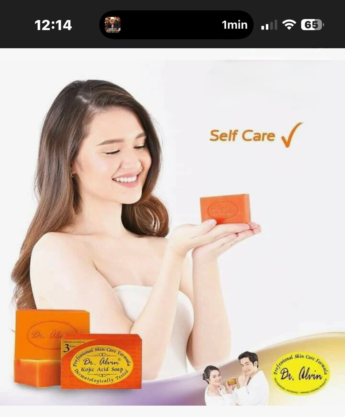 Dr.  Alvin Kojic Acid soap