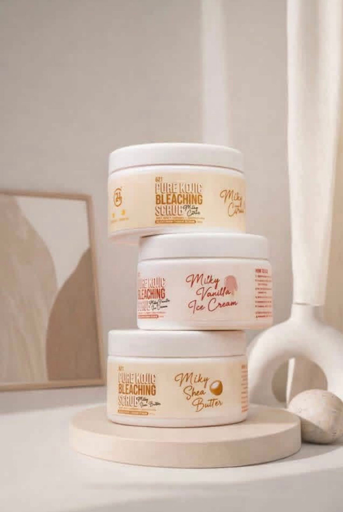 G21 Pure Kojic Bleaching Scrub Milky Citrus