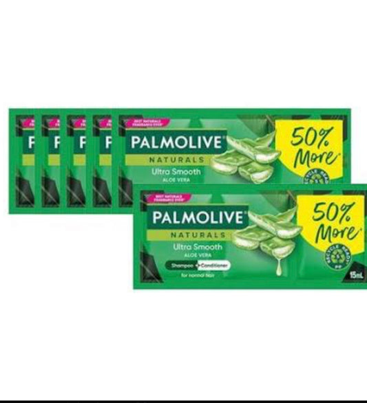 Palmolive Ultra Smooth Aloe Vera Shampoo 12 sachets
