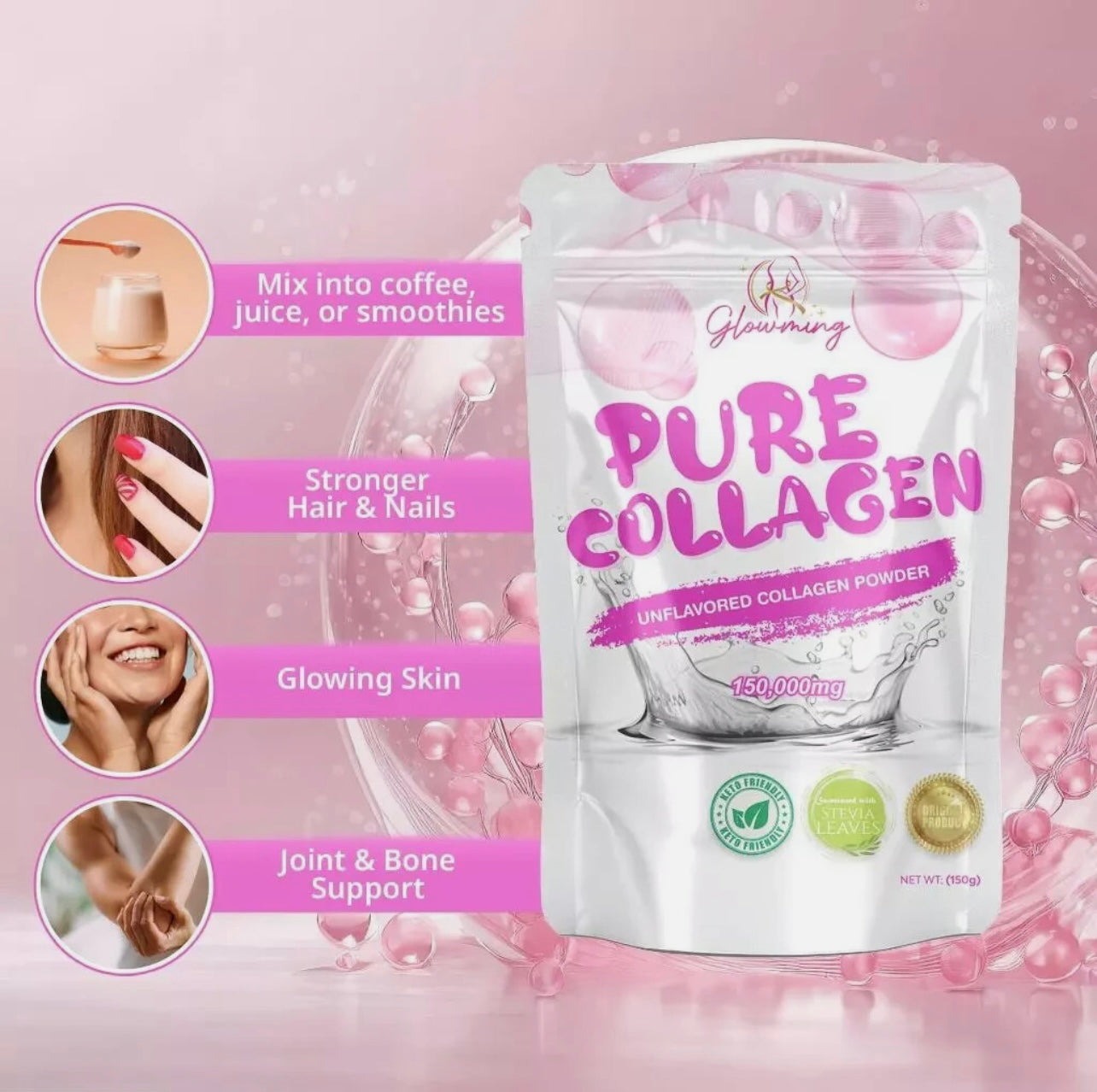 Glowming Pure Collagen Drink 150g