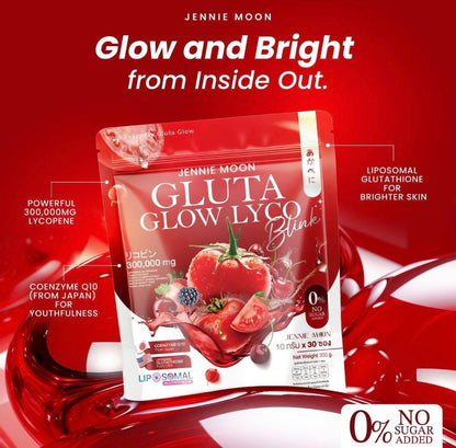 Jennie Moon Gluta Glow Lyco Blink 30 sachets