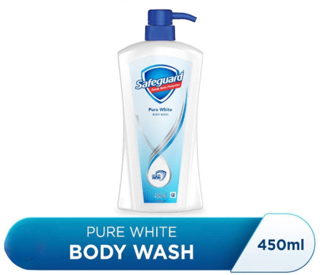 Safeguard Pure White Body Wash 450ml