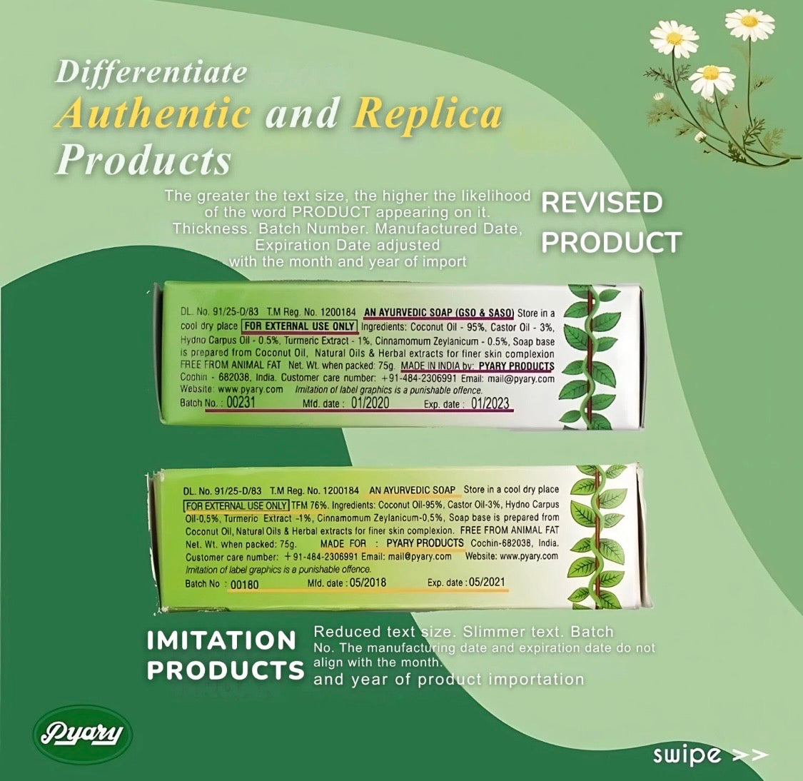 Pyary Ayuvedic soap Turmeric