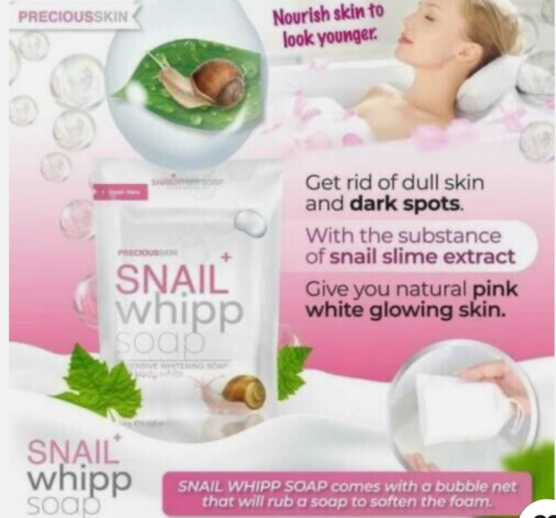 Precious Skin Snail Whipp Soap