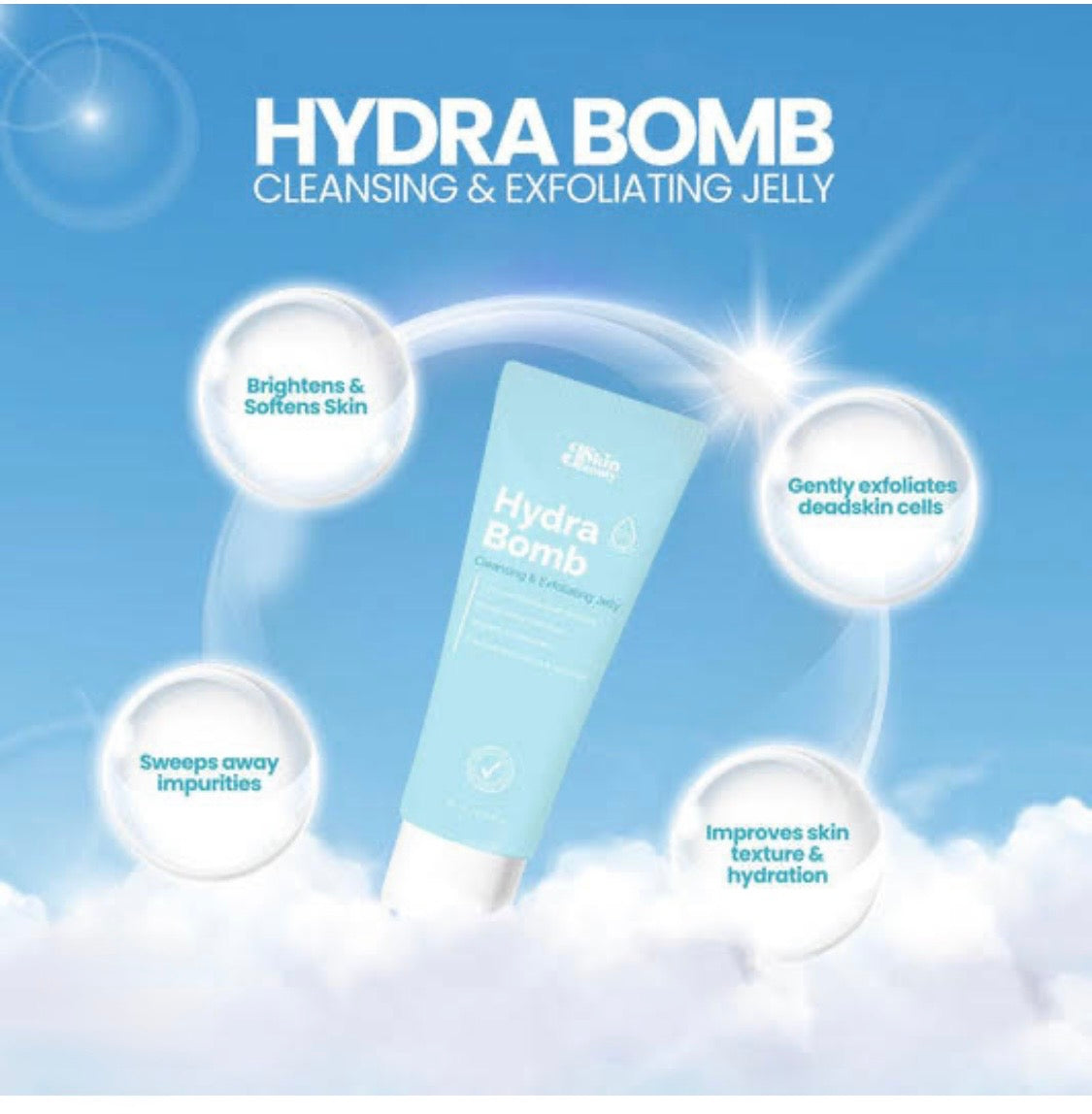 Jskin Hydra Bomb Cleansing & Exforliating Jelly