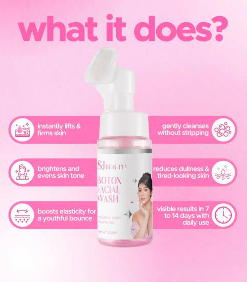 S&J Botox Facial Wash 100ml