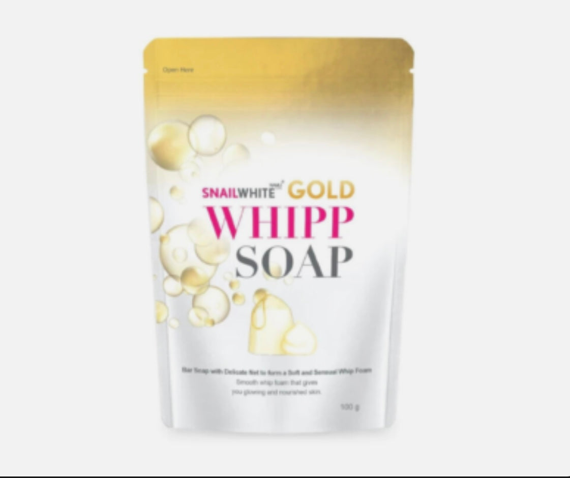 Snail White Whipp Soap Gold