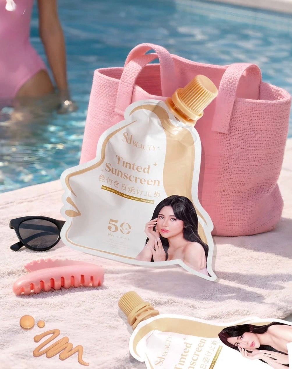 S&J Beauty Tinted Suncreen 50 PA++++