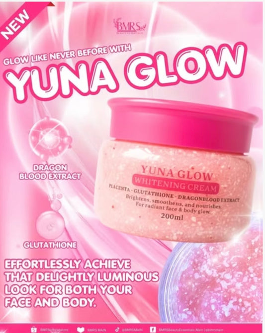 BMRS Yuna Glow Whitening Cream 200ml