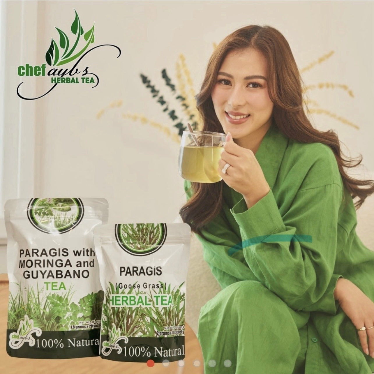 Paragis with Moringa and Guyabano Tea
