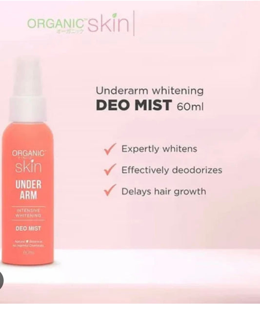 Organic Skin Underarm Deo Mist