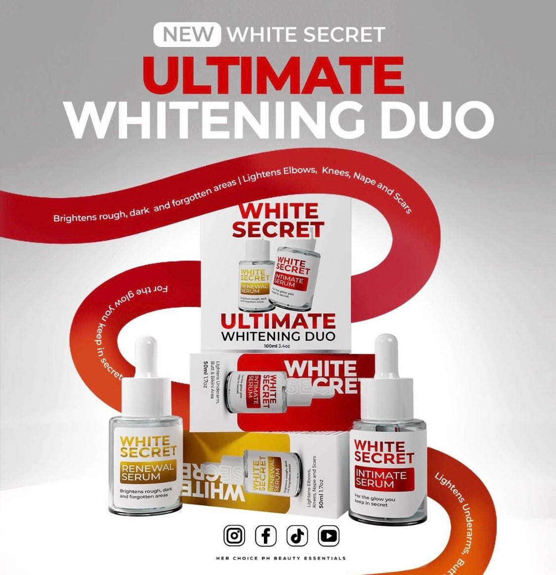 Her Choice White Secret Ultimate Whitening Dup