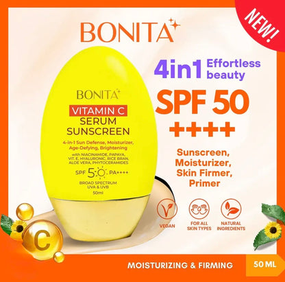 Bonita Vitamin C Serum Suncreen 50ml