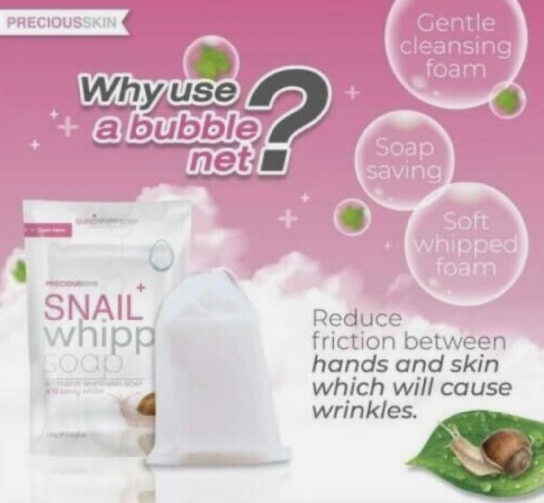 Precious Skin Snail Whipp Soap