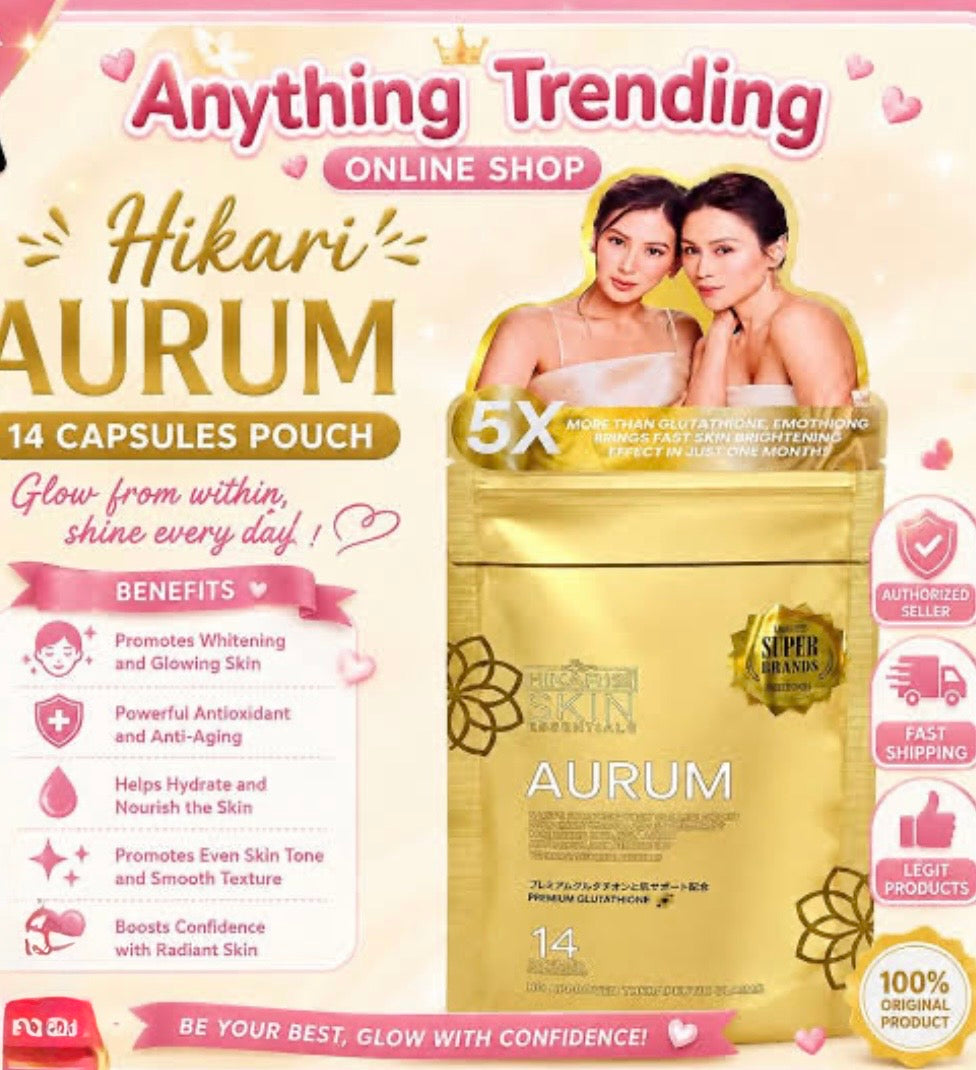 Hikari Aurum S-Acetyl Glutathione 
 Pouch 14 capsules